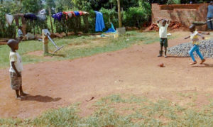 Football with young children
