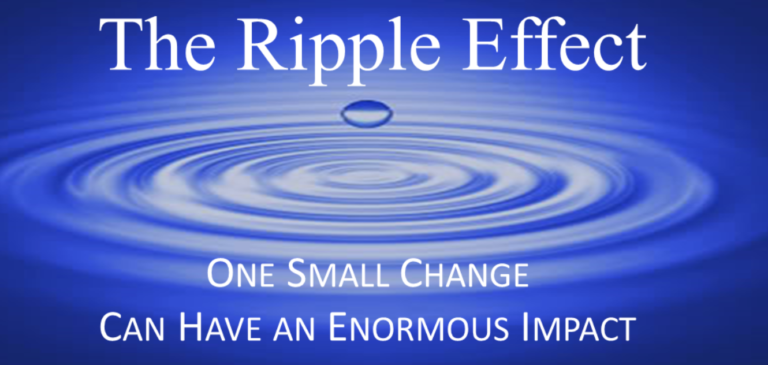 Child Touch Ripple TLC Children’s Trust - Unexpected “Ripple Effect” Impact Our Children